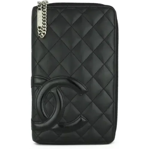 Pre-owned Leather wallets , female, Sizes: ONE SIZE - Chanel Vintage - Modalova