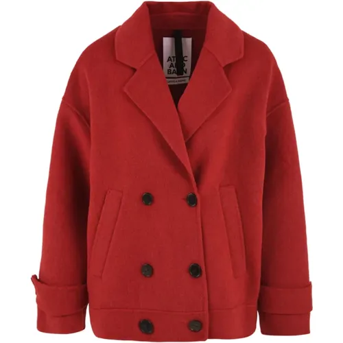 Harvard Roter Mantel für Damen , Damen, Größe: S - Attic and Barn - Modalova