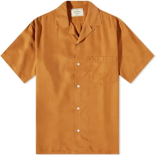 Short Sleeve Shirts , Herren, Größe: L - Portuguese Flannel - Modalova