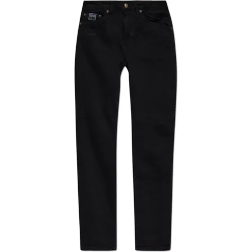 Jeans mit Logo , Herren, Größe: W30 - Versace Jeans Couture - Modalova