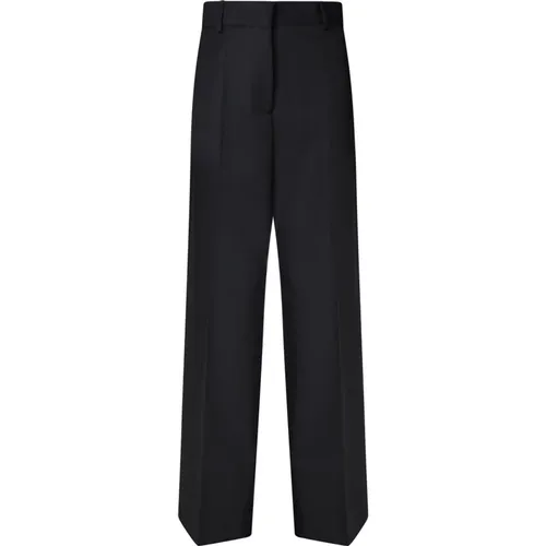 High Waist Trousers , female, Sizes: S - Palm Angels - Modalova