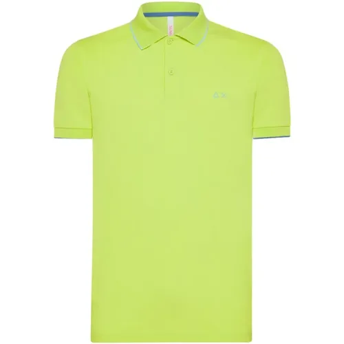 Stylish Cotton Polo Shirt , male, Sizes: M, S, 2XL - Sun68 - Modalova