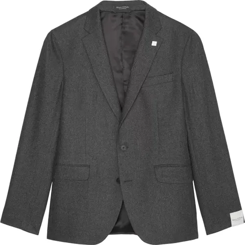 Moderner Wollmix im Shaped Fit Blazer - Marc O'Polo - Modalova