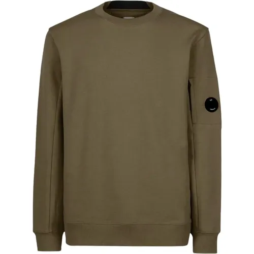 Military Diagonal Raised Fleece Sweatshirt , male, Sizes: L, XL, M - C.P. Company - Modalova