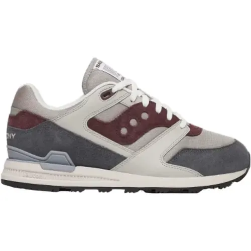 Stilvolle Courageous Sneakers , Herren, Größe: 42 EU - Saucony - Modalova