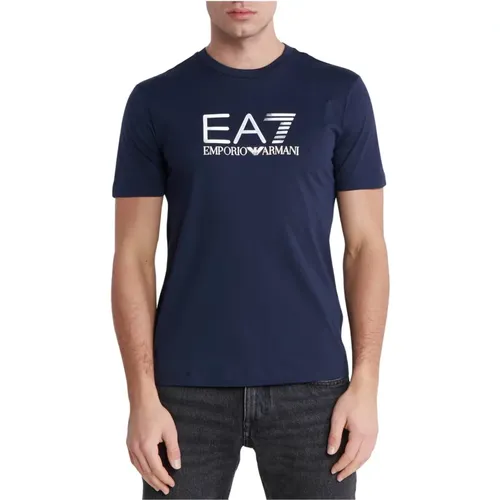 EA7 T-shirts and Polos , male, Sizes: L, XL, M, S - Emporio Armani EA7 - Modalova