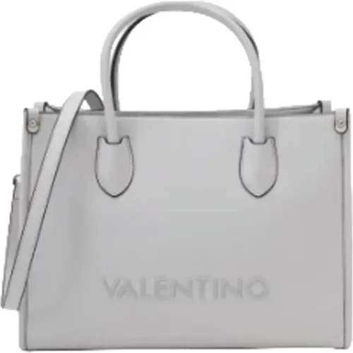 Graue Damenhandtasche, Rechteckige Form - Valentino by Mario Valentino - Modalova