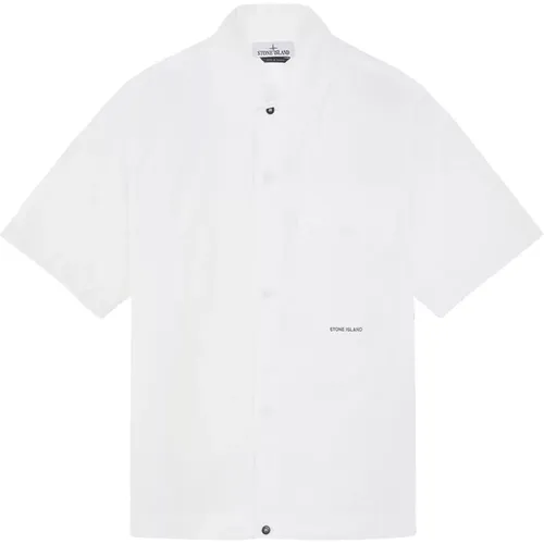 Short Sleeve Shirt () , male, Sizes: L, XL - Stone Island - Modalova