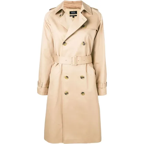 Trench Coat Greta Style , female, Sizes: S - A.p.c. - Modalova