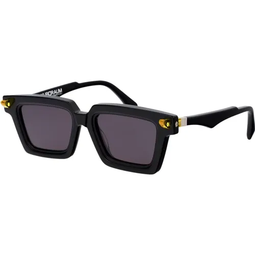 Stylish Sunglasses Maske Q2 , male, Sizes: 51 MM - Kuboraum - Modalova
