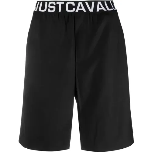 Logo jacq shorts , male, Sizes: L, M, XL - Just Cavalli - Modalova