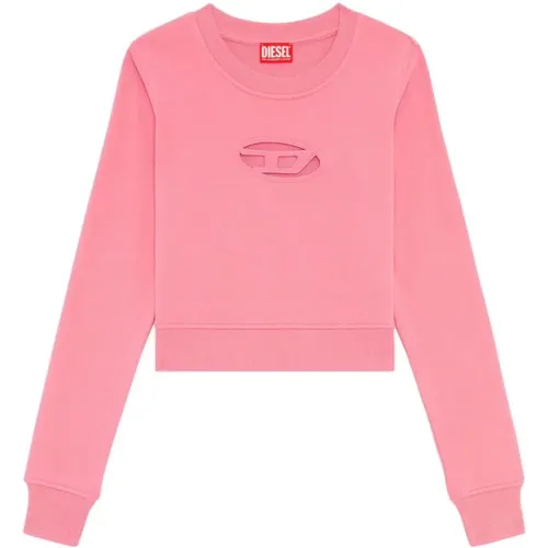 Chic Felpa Sweatshirt , female, Sizes: M, S - Diesel - Modalova