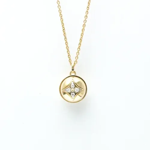 Pre-owned Rose Gold necklaces , female, Sizes: ONE SIZE - Louis Vuitton Vintage - Modalova