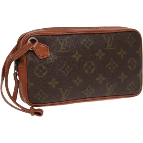 Pre-owned Canvas clutches , female, Sizes: ONE SIZE - Louis Vuitton Vintage - Modalova