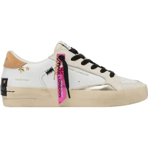 Sneakers for a Stylish Look , female, Sizes: 4 UK, 3 UK - Crime London - Modalova