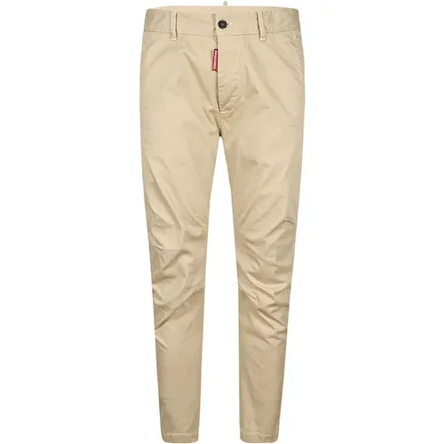 Sophisticated Chinos for Men , male, Sizes: 2XS - Dsquared2 - Modalova