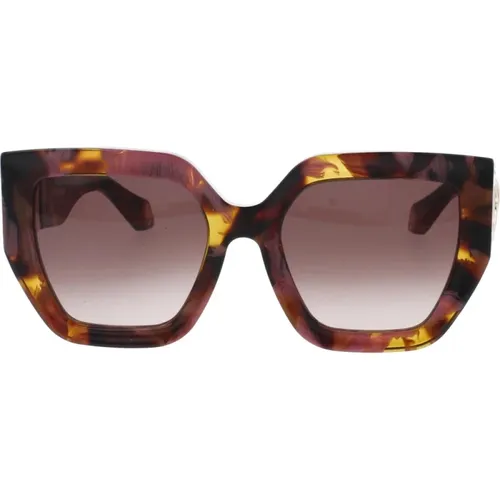 Stylish Sunglasses with Lenses , female, Sizes: 54 MM - Roberto Cavalli - Modalova