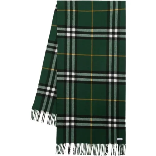 Cashmere Check Scarf - , unisex, Sizes: ONE SIZE - Burberry - Modalova