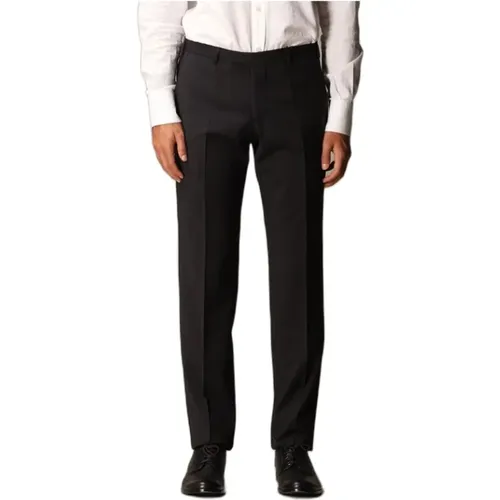 Tasmania Slim Fit Wool Trousers , male, Sizes: 2XL, M, L, XL - Emporio Armani - Modalova