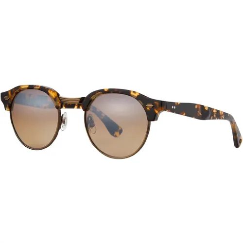 Tuscan Tortoise Sunglasses Oakwood SUN , unisex, Sizes: 47 MM - Garrett Leight - Modalova