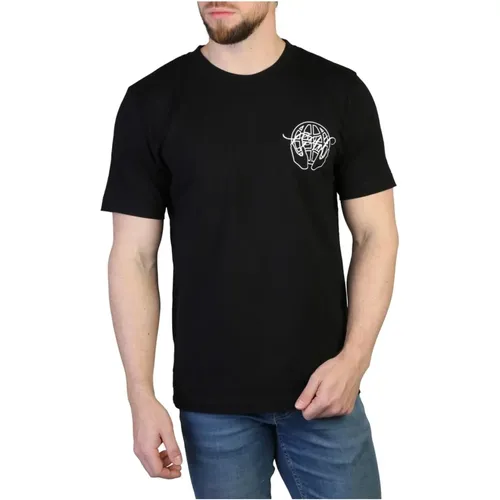 Logo Baumwoll T-shirt Frühling/Sommer Männer , Herren, Größe: S - Off White - Modalova