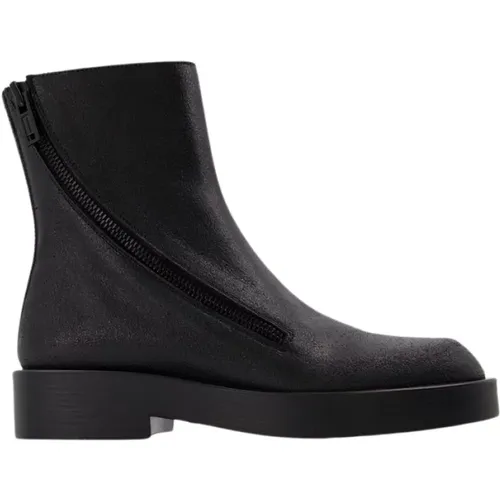 Ernest Ankle Boots in Leather , Herren, Größe: 41 1/2 EU - Ann Demeulemeester - Modalova