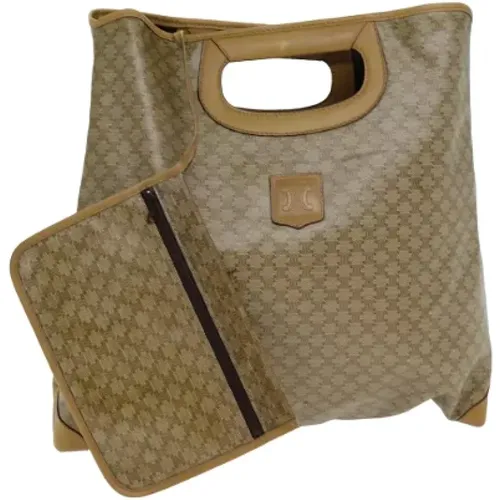 Pre-owned Canvas celine-bags , female, Sizes: ONE SIZE - Celine Vintage - Modalova