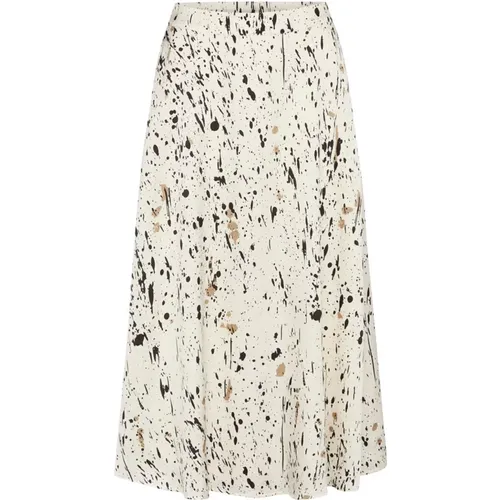 Midi Skirts , female, Sizes: 2XL, S, XS, M, XL - Bruuns Bazaar - Modalova