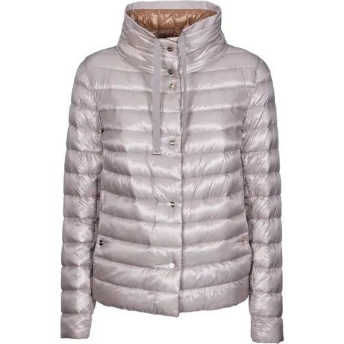 Coats Grey , female, Sizes: XS, M, S, L - Herno - Modalova