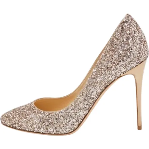 Pre-owned Stoff heels , Damen, Größe: 37 1/2 EU - Jimmy Choo Pre-owned - Modalova