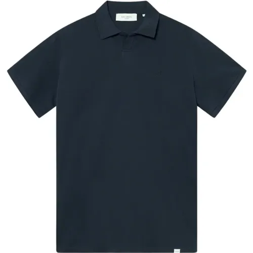 Slim Fit Cotton Piqué Polo Shirt , male, Sizes: L, M, XL, S - Les Deux - Modalova