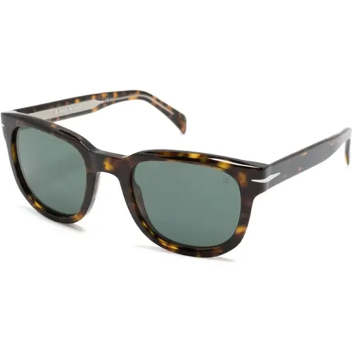Db7092S 086Qt Sunglasses , male, Sizes: 51 MM - Eyewear by David Beckham - Modalova