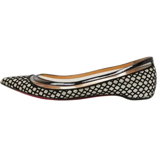 Pre-owned Mesh flats , female, Sizes: 5 UK - Christian Louboutin Pre-owned - Modalova