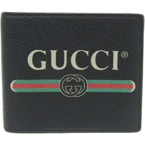 Pre-owned Leder portemonnaies - Gucci Vintage - Modalova