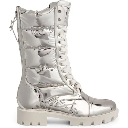 Silver Stud Ankle Boots Aw22 , female, Sizes: 2 1/2 UK, 4 UK, 3 UK - Christian Louboutin - Modalova
