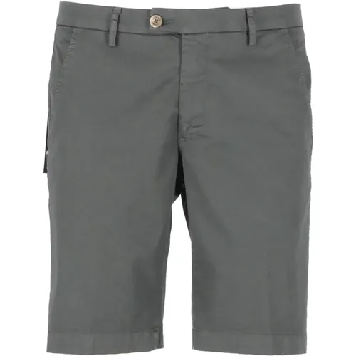 Graue Bermuda-Shorts aus Baumwolle für Männer , Herren, Größe: W30 - Entre amis - Modalova