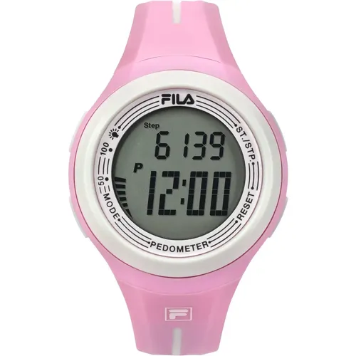 Digitale Aktivitäts-Tracker Uhr Pink Grau - Fila - Modalova