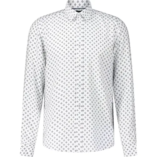 Regular-Fit Hemd Liam mit Muster , Herren, Größe: 4XL - Hugo Boss - Modalova