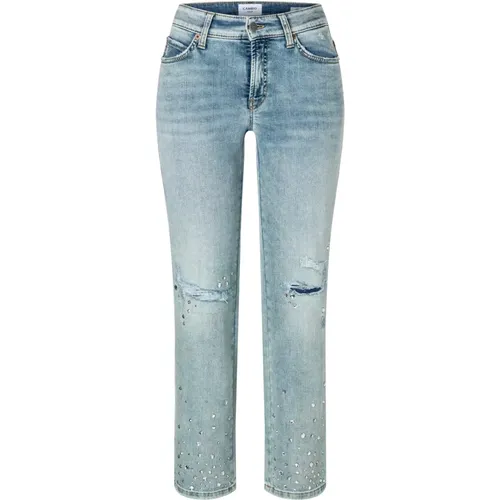 Paris Straight 9128-0078 01 - Stilvolle und bequeme Jeans , Damen, Größe: L - CAMBIO - Modalova