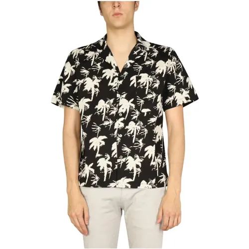 Hawaiian Logo Print Shirt , male, Sizes: 3XL, 2XL, XL - Department Five - Modalova