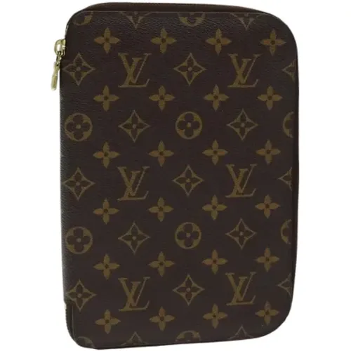 Pre-owned Canvas home-office , female, Sizes: ONE SIZE - Louis Vuitton Vintage - Modalova