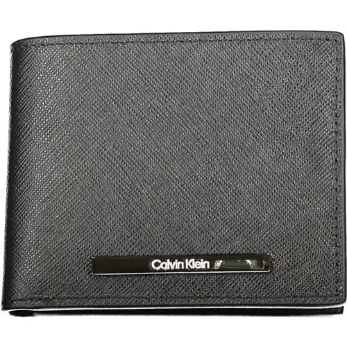 Leather Wallet with Rfid Blocking , male, Sizes: ONE SIZE - Calvin Klein - Modalova