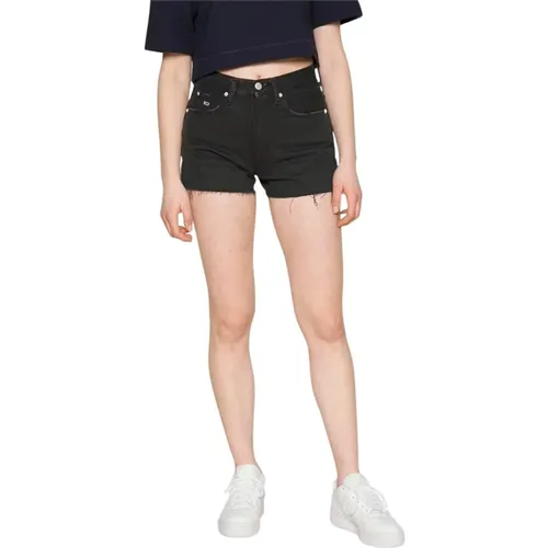 Denim Shorts , Damen, Größe: W25 - Tommy Jeans - Modalova