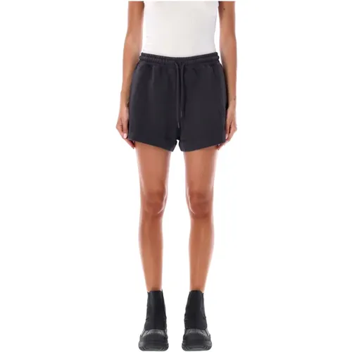 Leichte Isolierte Elastische Shorts Phantom Aw24 - Ganni - Modalova