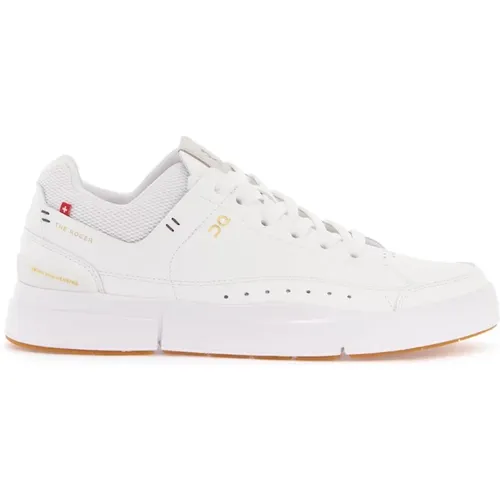 Roger Center Tennis-inspirierte Eco-Leder Sneakers , Damen, Größe: 42 EU - ON Running - Modalova