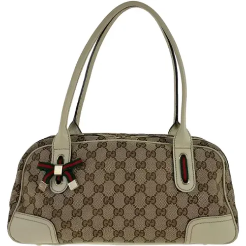 Pre-owned Canvas gucci-bags , female, Sizes: ONE SIZE - Gucci Vintage - Modalova