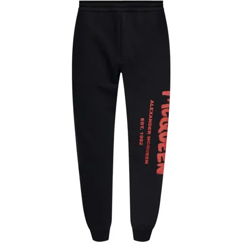 Sporty Print Trousers , male, Sizes: M, XL - alexander mcqueen - Modalova