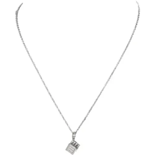 Silver Atlas Necklace by Tiffany & Co. , female, Sizes: ONE SIZE - Tiffany & Co. Pre-owned - Modalova