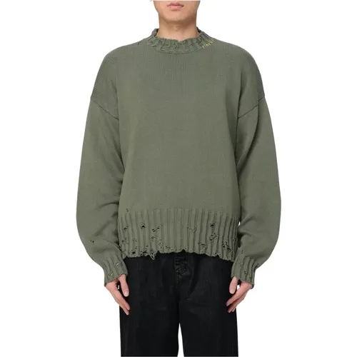 Crew Neck Sweater , male, Sizes: M, XL - Marni - Modalova