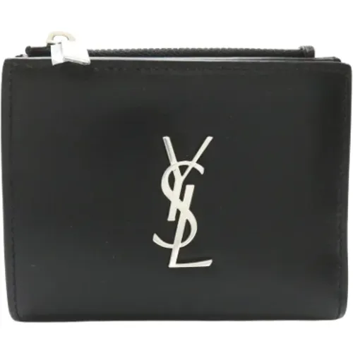 Pre-owned Leather wallets , unisex, Sizes: ONE SIZE - Yves Saint Laurent Vintage - Modalova